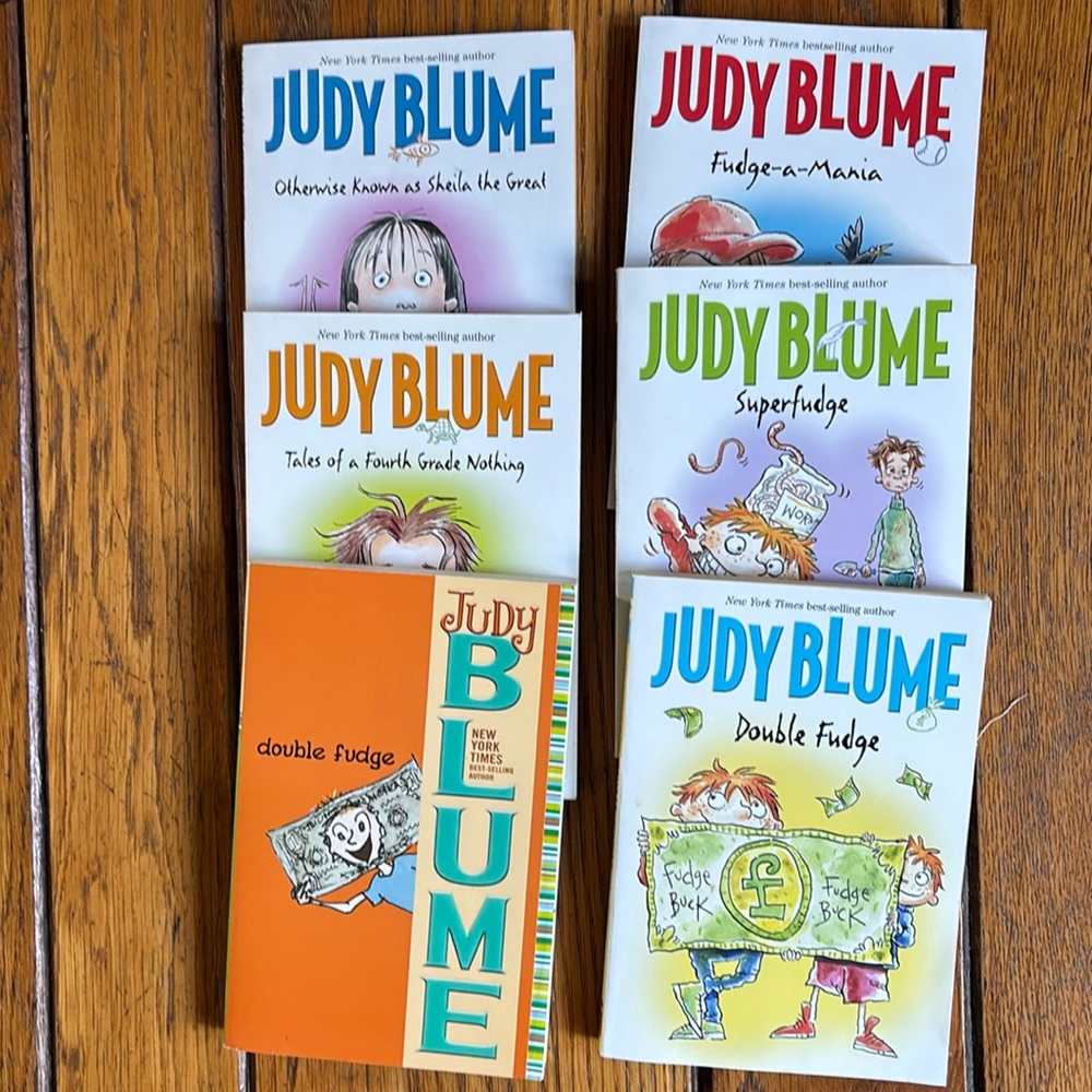 Judy Blume Books! Bundle of Six. Like new!